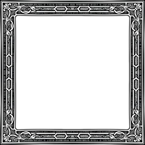 black and white frame clipart|Frame Black And White Clipart Images For Free Download.